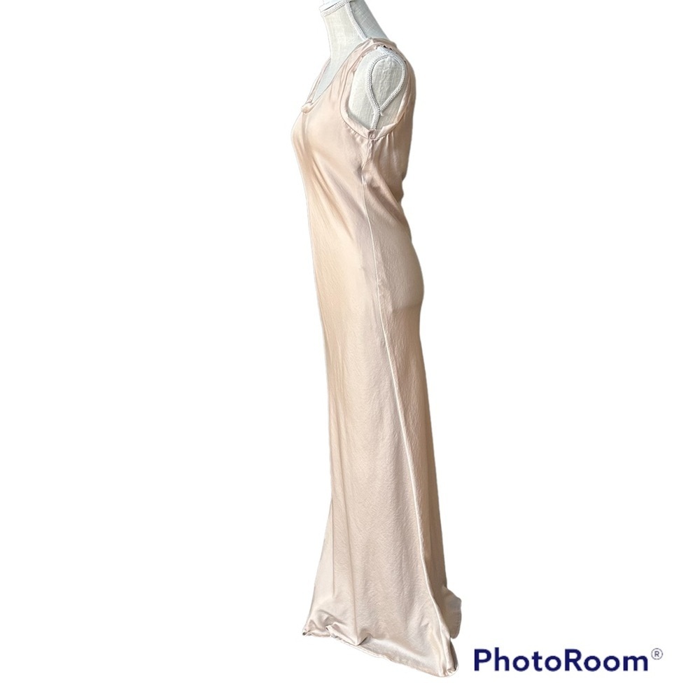 Avec Les Filles Washed Statin Bias Slip Maxi Dress Size: S New!‎ - Picture 4 of 11